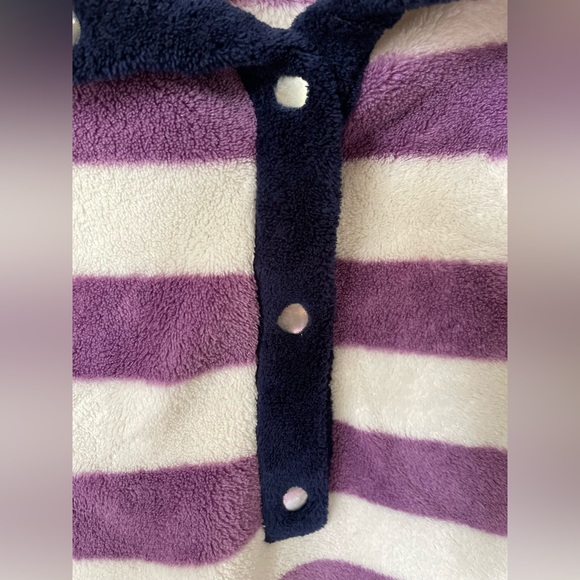 Fuzzy Striped Sleepwear/ Pyjamas - Picture 3 of 3